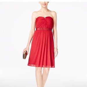 Adrianna Pappell Red Sz. 10, Bridesmaid, Wedding Guest, Valentine's Day Dress